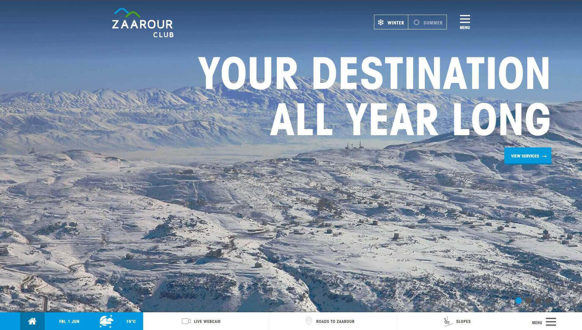 Zaarour Club Ski Resort